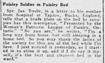 Paisley Advocate, March 12, 1919